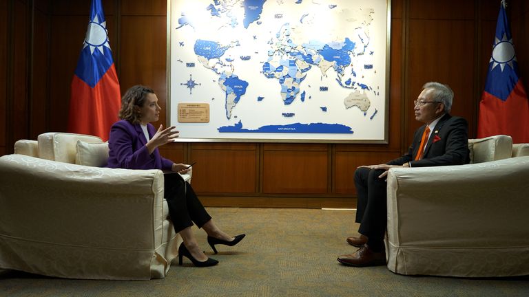 Helen-Ann Smith sits down with Taiwan’s Deputy Foreign Minister Wu Chihchung in Taipei