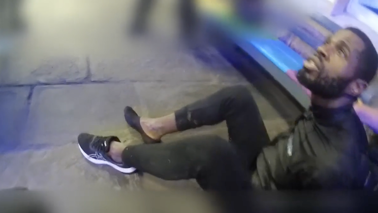 Mosquera was later arrested just after 2 am on 13 July. Pic: Met Police