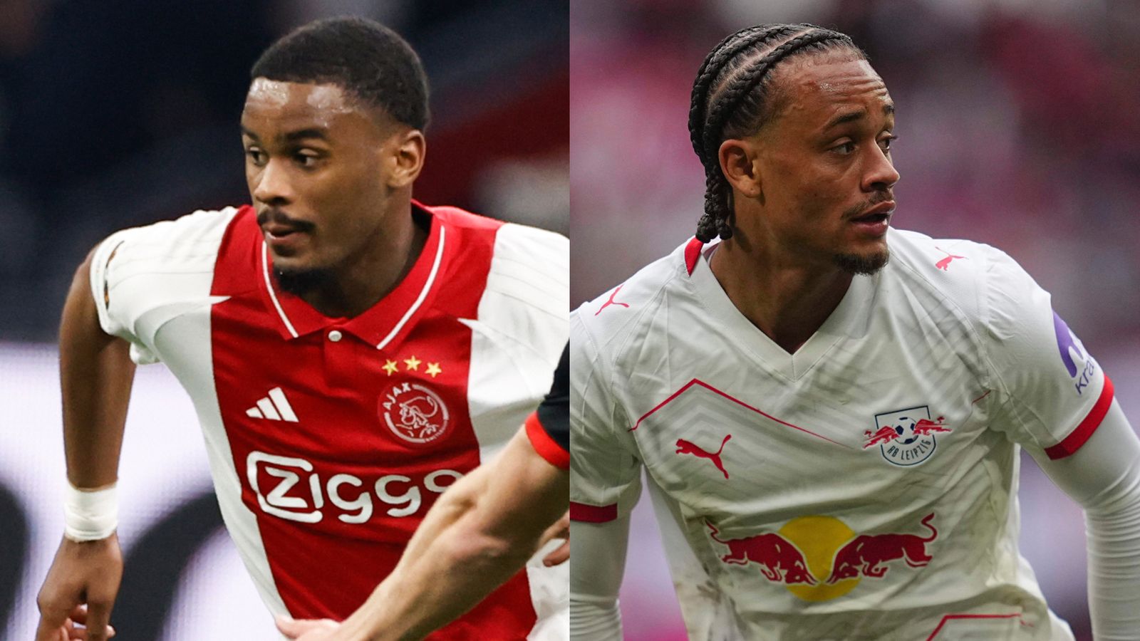 Jorrel Hato and Xavi Simons