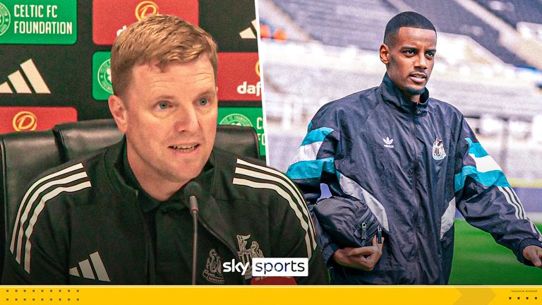 Howe on Isak's future.