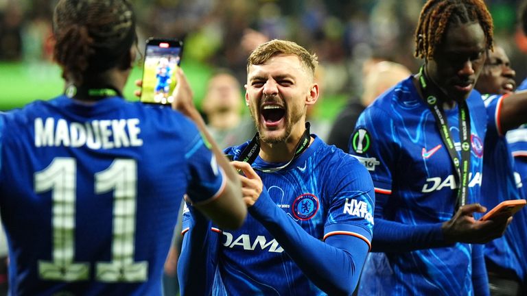 Kiernan Dewsbury-Hall played more minutes than any other Chelsea player in their UEFA Conference League campaign