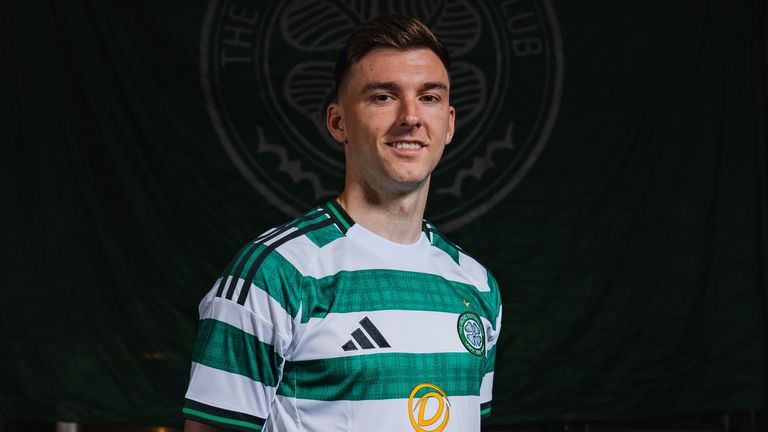 Kieran Tierney has returned to Celtic on a five-year deal