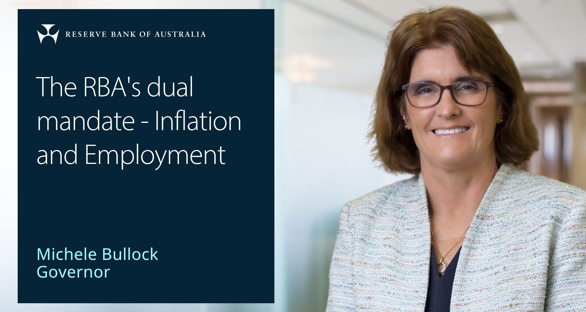 The RBA's Dual Mandate – Inflation and Employment | Speeches