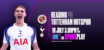 How to watch our pre-season opener at Reading on Saturday