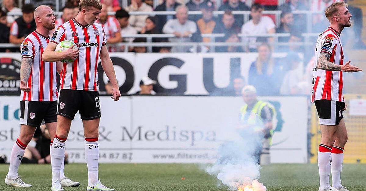 Teenager and man in hospital after Derry City and Bohemians fans 'attack each other'