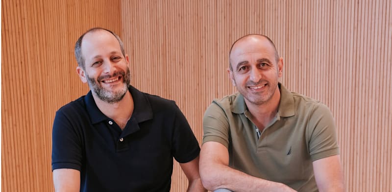 Teramount founders Hesham Taha and Avi Israel credit: Perry Mendelboim