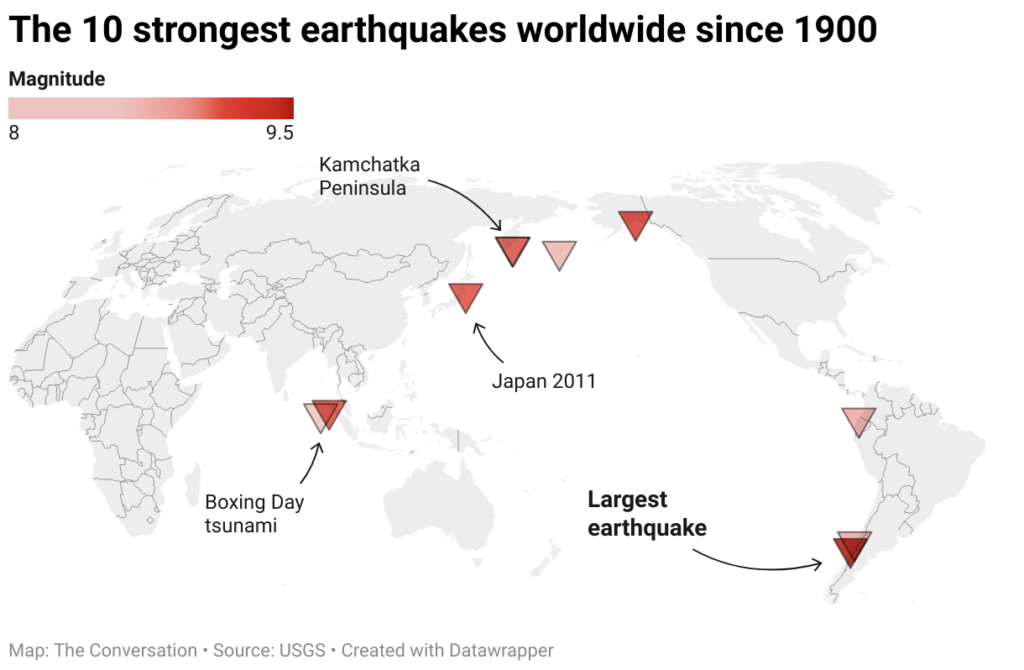 the-10-strongest-earthquakes-worldwide-since-1900