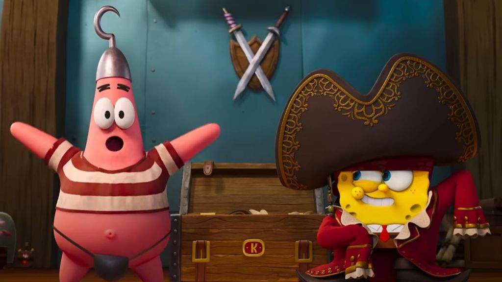 Patrick and SpongeBob in The SpongeBob Movie: Search for SquarePants