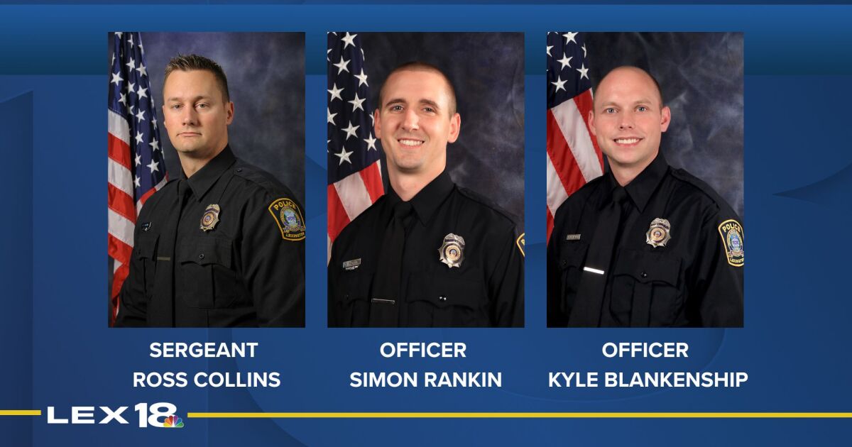 Lexington police officers who shot Richmond Road church shooter identified