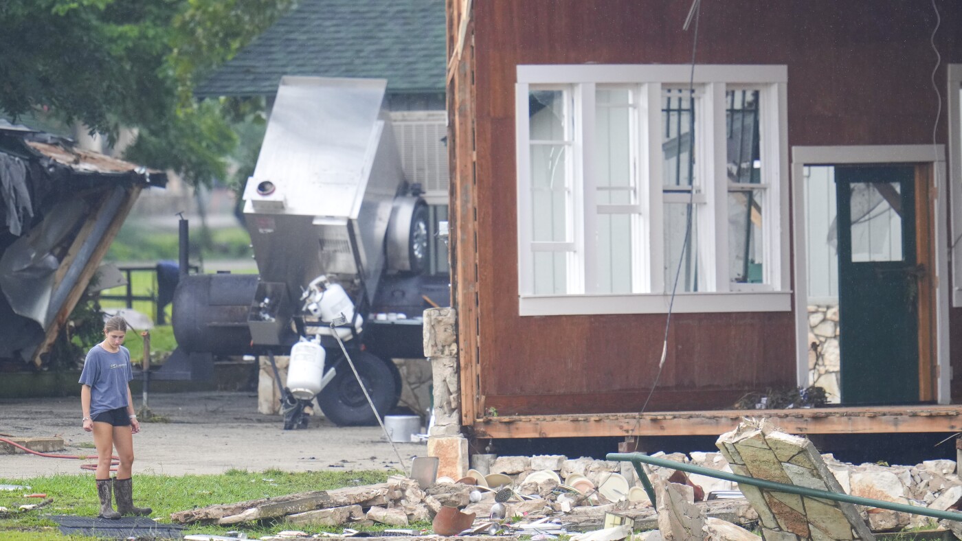 Texas floods and climate change : NPR