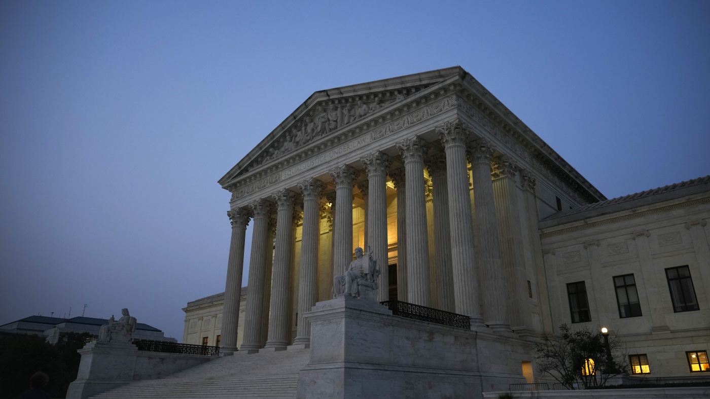 Supreme Court blocks for now rule : NPR