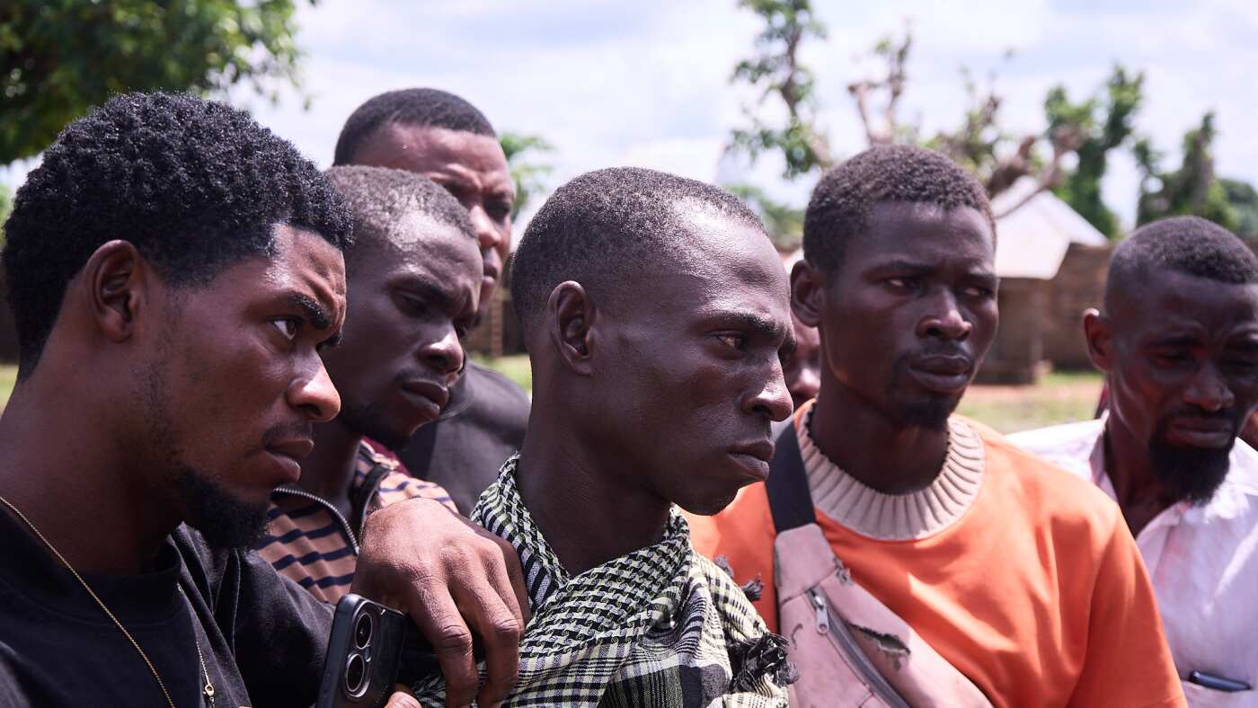 After a massacre, a Nigerian village buries its dead : NPR