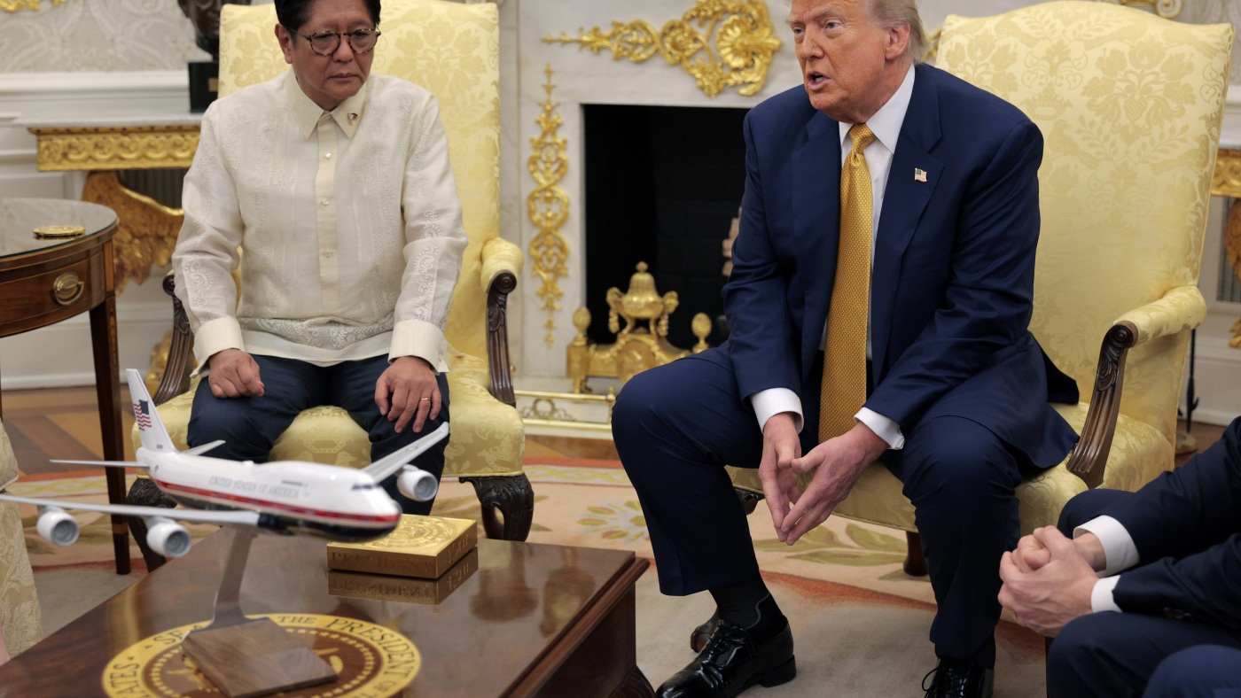 Trump says Maxwell interview ‘appropriate’ amid Epstein uproar : NPR