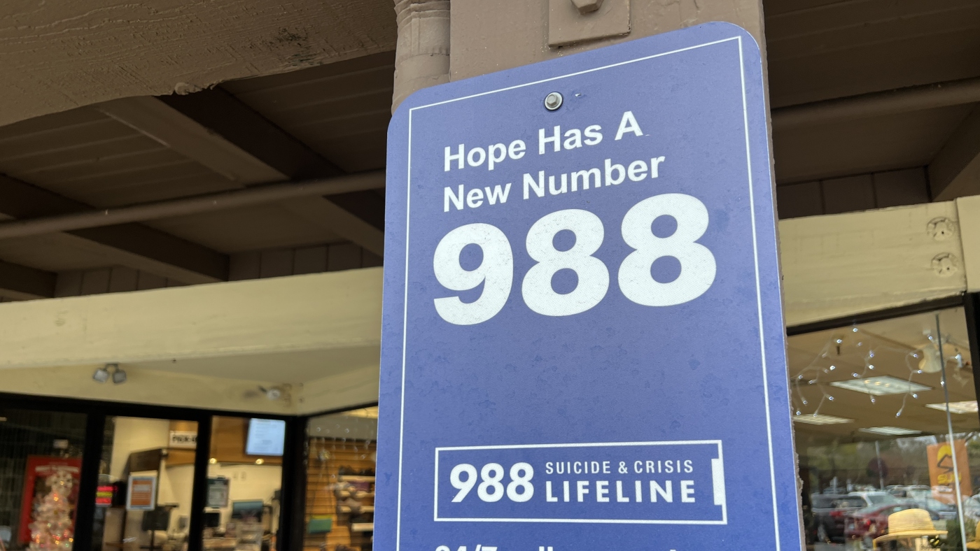 The 988 Lifeline's 'press 3' option for LGBTQ+ young people has been defunded : Shots