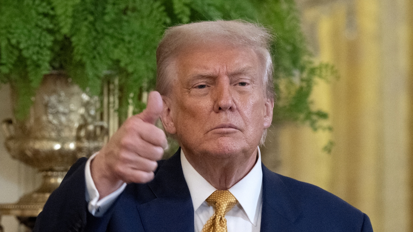 Trump aims to get rid of AI regulations and finance exports to win AI race : NPR