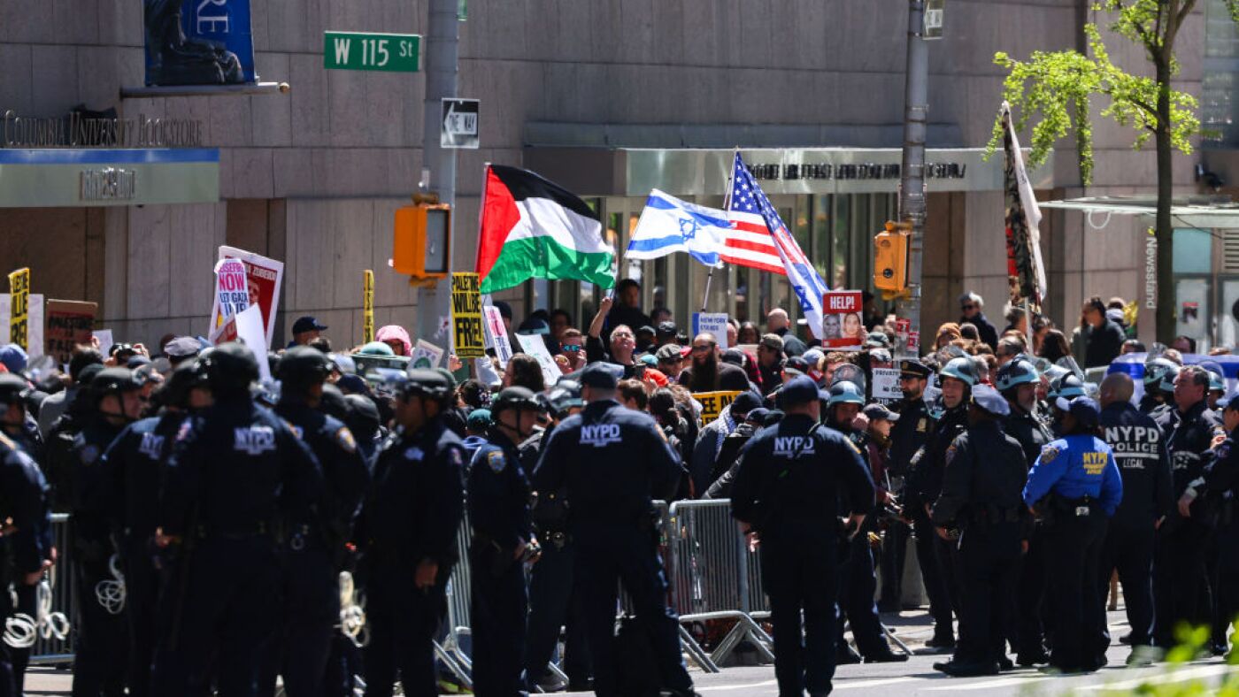 Columbia and Trump settlement details : NPR