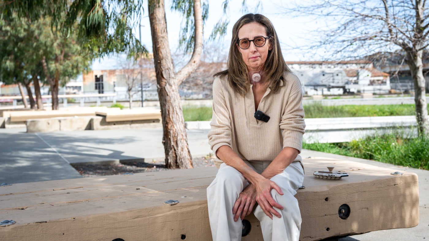 She couldn't speak after cancer, but found her voice through AI : Shots