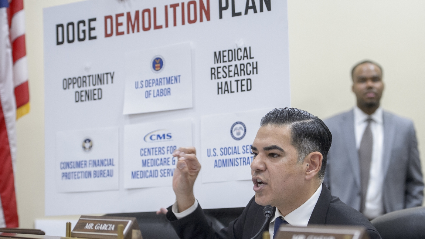 As Democrats spoil for a fight, a new face in the House is leading them on oversight : NPR