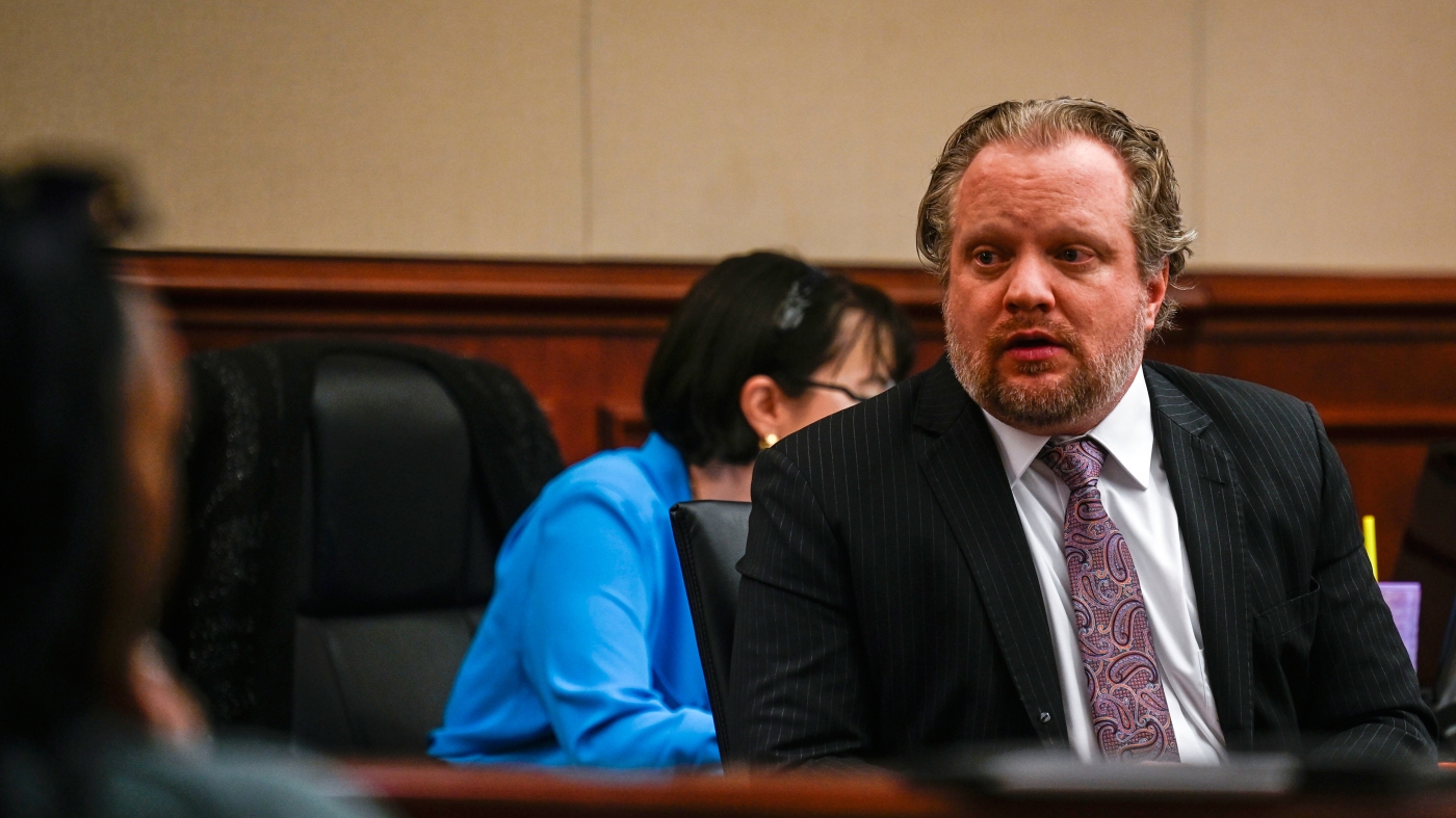 James Craig on trial for allegedly poisoning wife's protein shakes : NPR