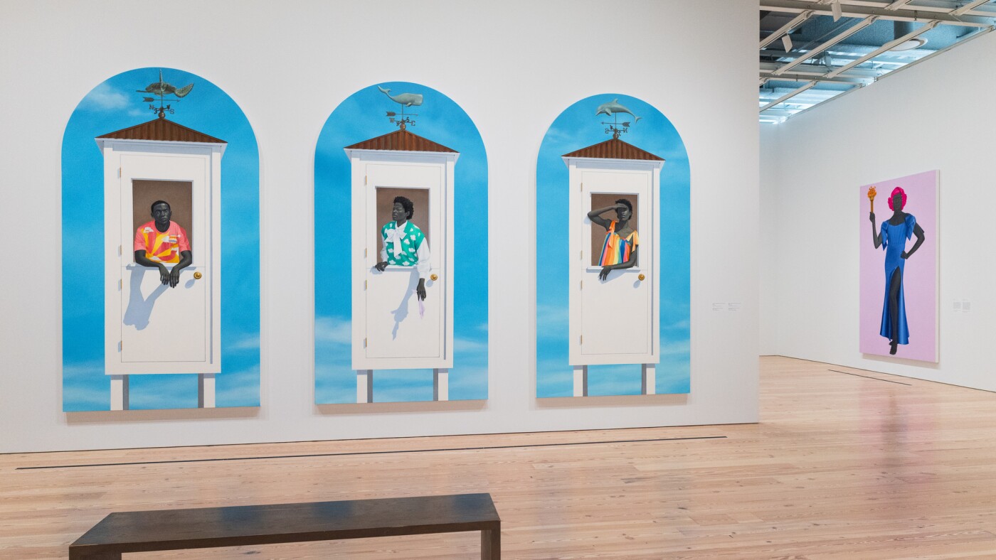 Artist Amy Sherald has canceled her upcoming show at the Smithsonian : NPR