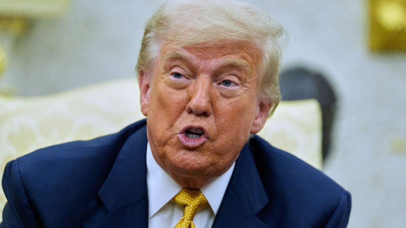 Trump threatens to sue The Wall Street Journal over article about his Epstein ties : NPR