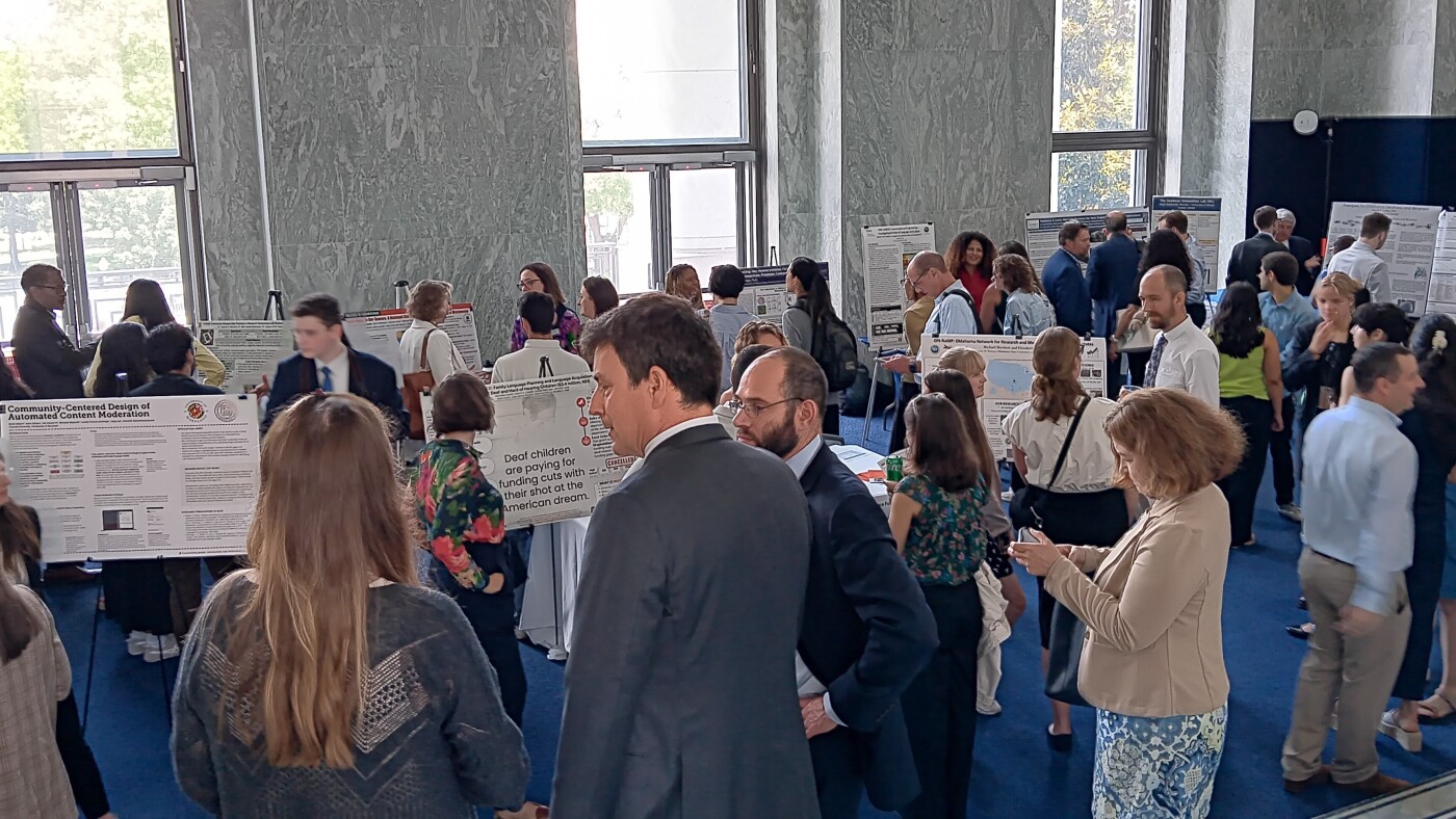 Researchers' hold a 'science fair' for projects cut by the Trump administration : NPR