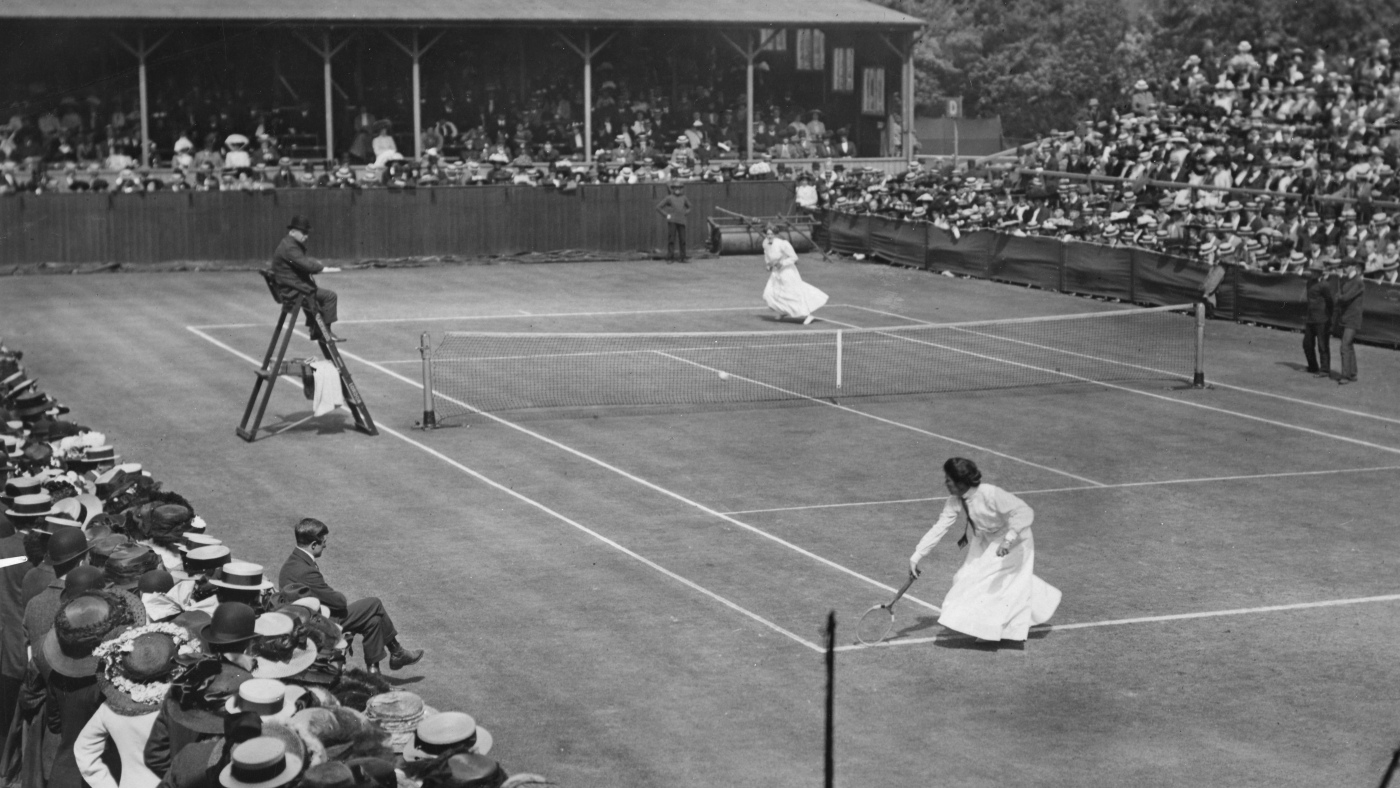 Where tennis comes from and how it has changed : NPR