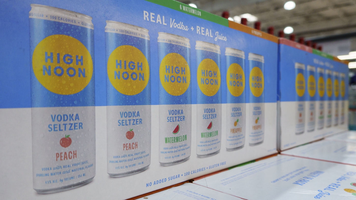 High Noon recalls cans mislabeled as Celsius energy drinks : NPR