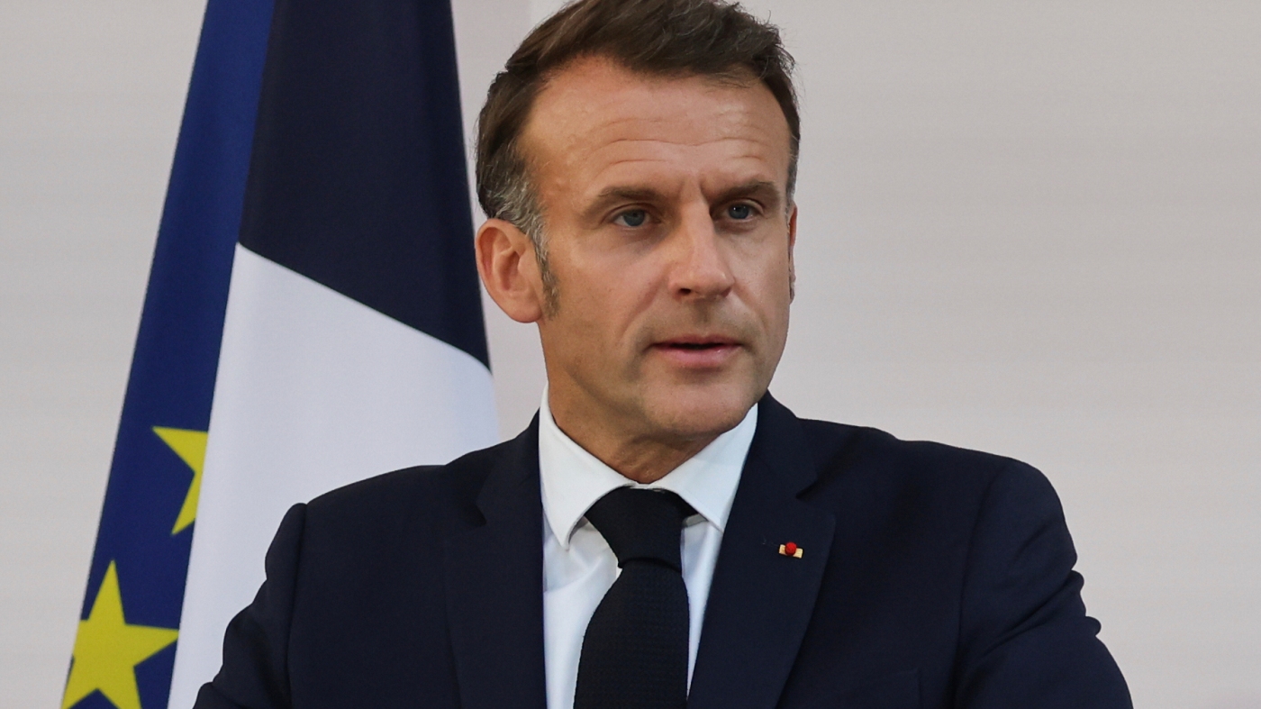 Macron says France will recognize Palestine as a state : NPR