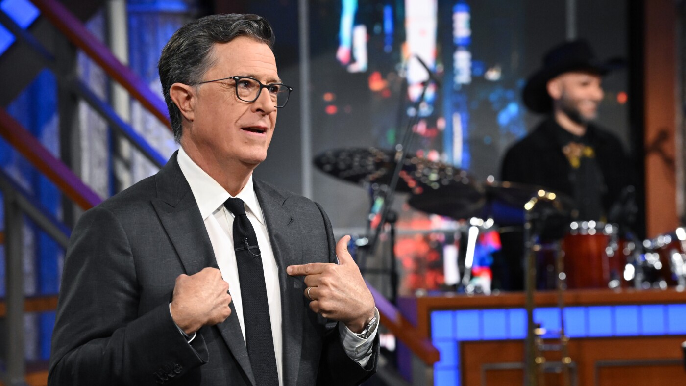 Stephen Colbert, Jon Stewart and South Park push back : NPR