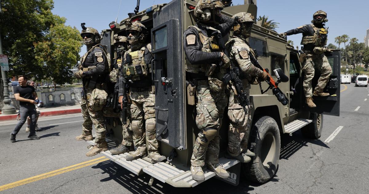 Commentary: Trump priorities clear: Derail medical and scientific research, invade MacArthur Park