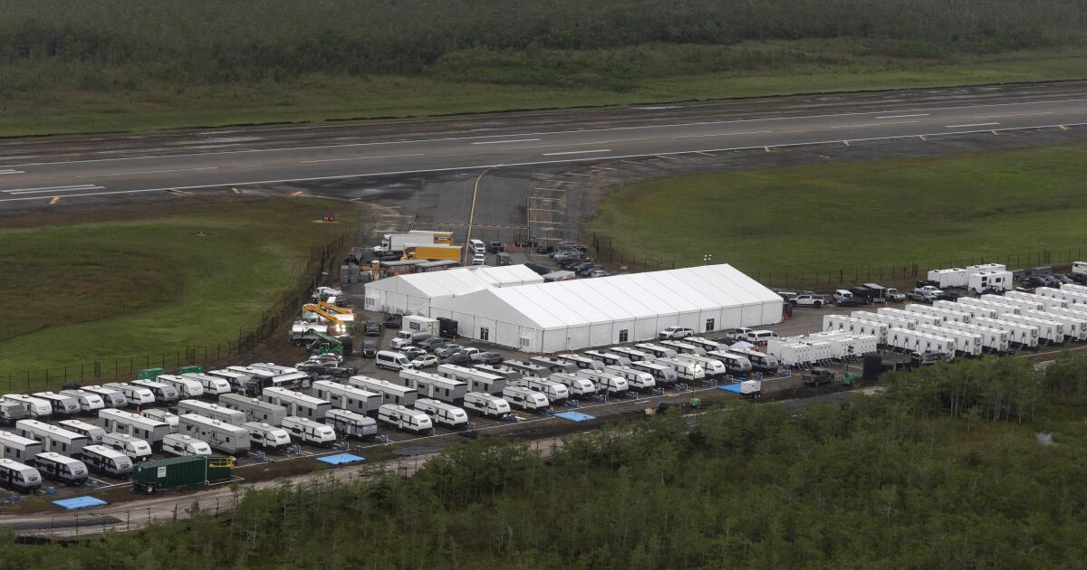 Contributor: Alligator Alcatraz, the concentration camp in Florida, is a national disgrace