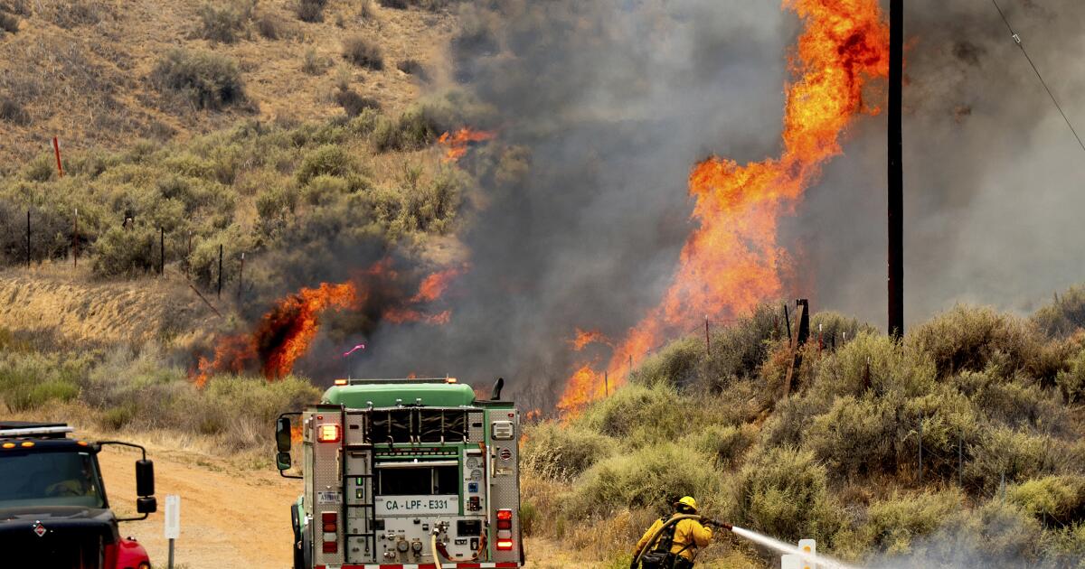 Madre fire in rural San Luis Obispo County grows to nearly 80,000 acres
