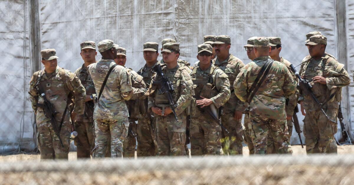 National Guard came to L.A. to fight unrest. Troops ended up fighting boredom