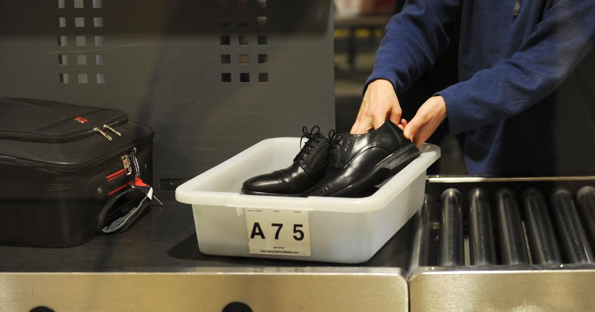 No need to take off your shoes. TSA has a new screening policy already in effect at some airports