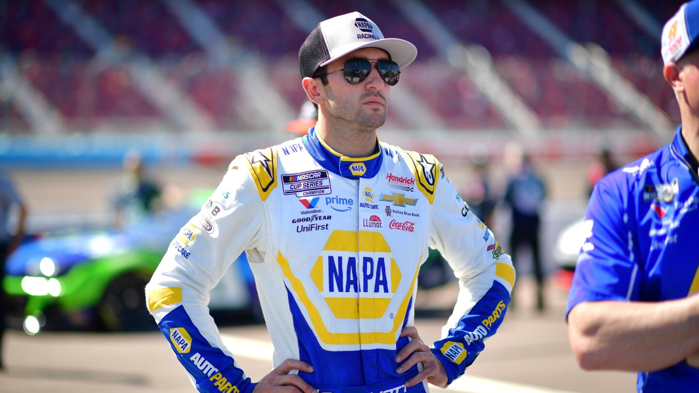 Dover Cup starting lineup: Chase Elliott on pole after rain washes out qualifying