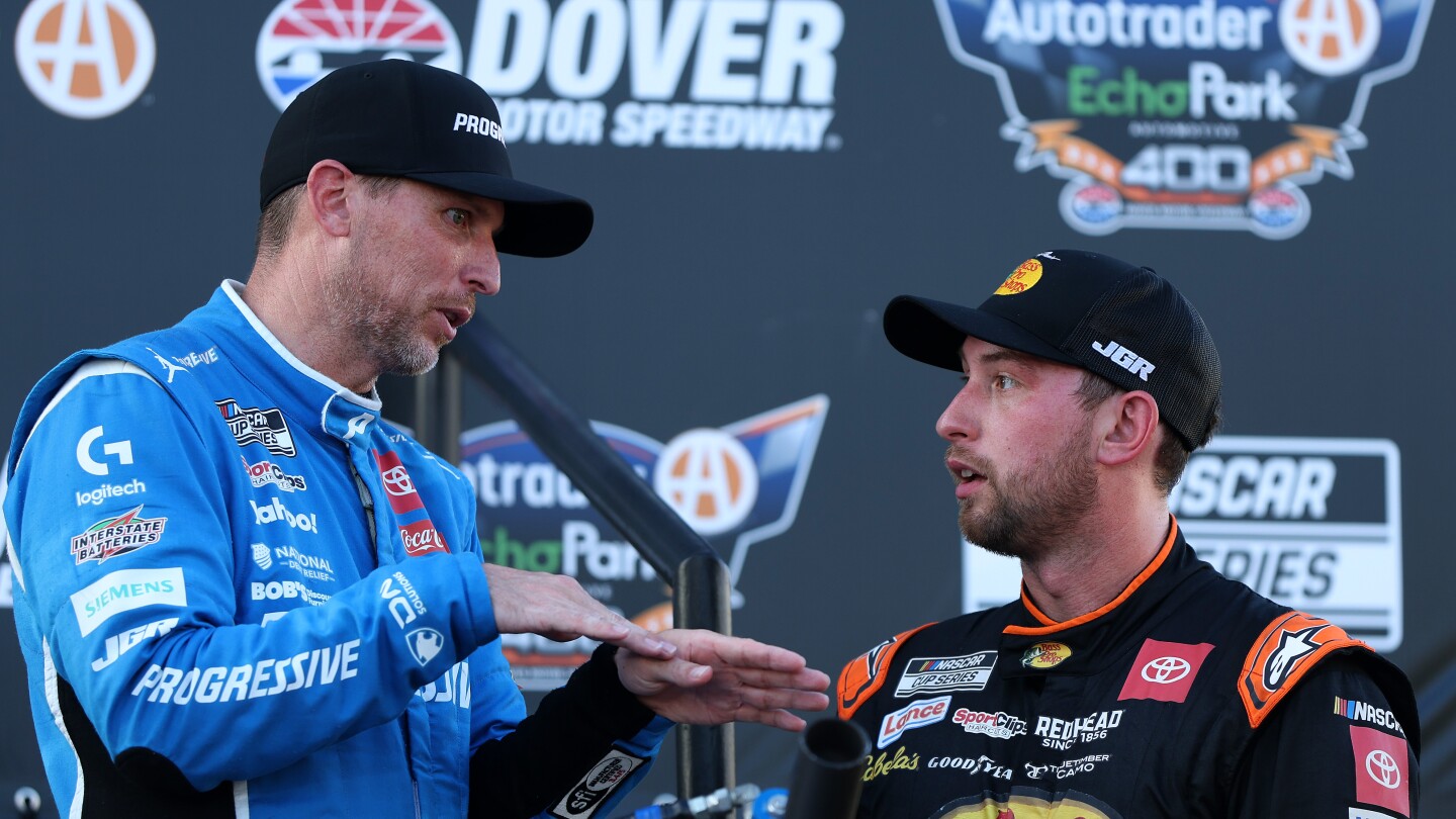 What drivers said at Dover after Denny Hamlin's fourth NASCAR Cup win of the year