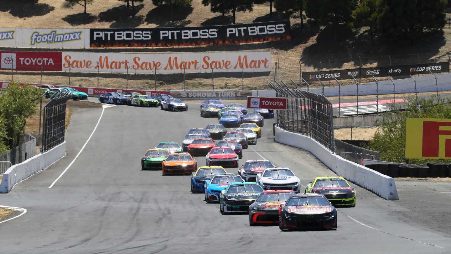 What drivers said after Sonoma NASCAR Cup race won by Shane van Gisbergen