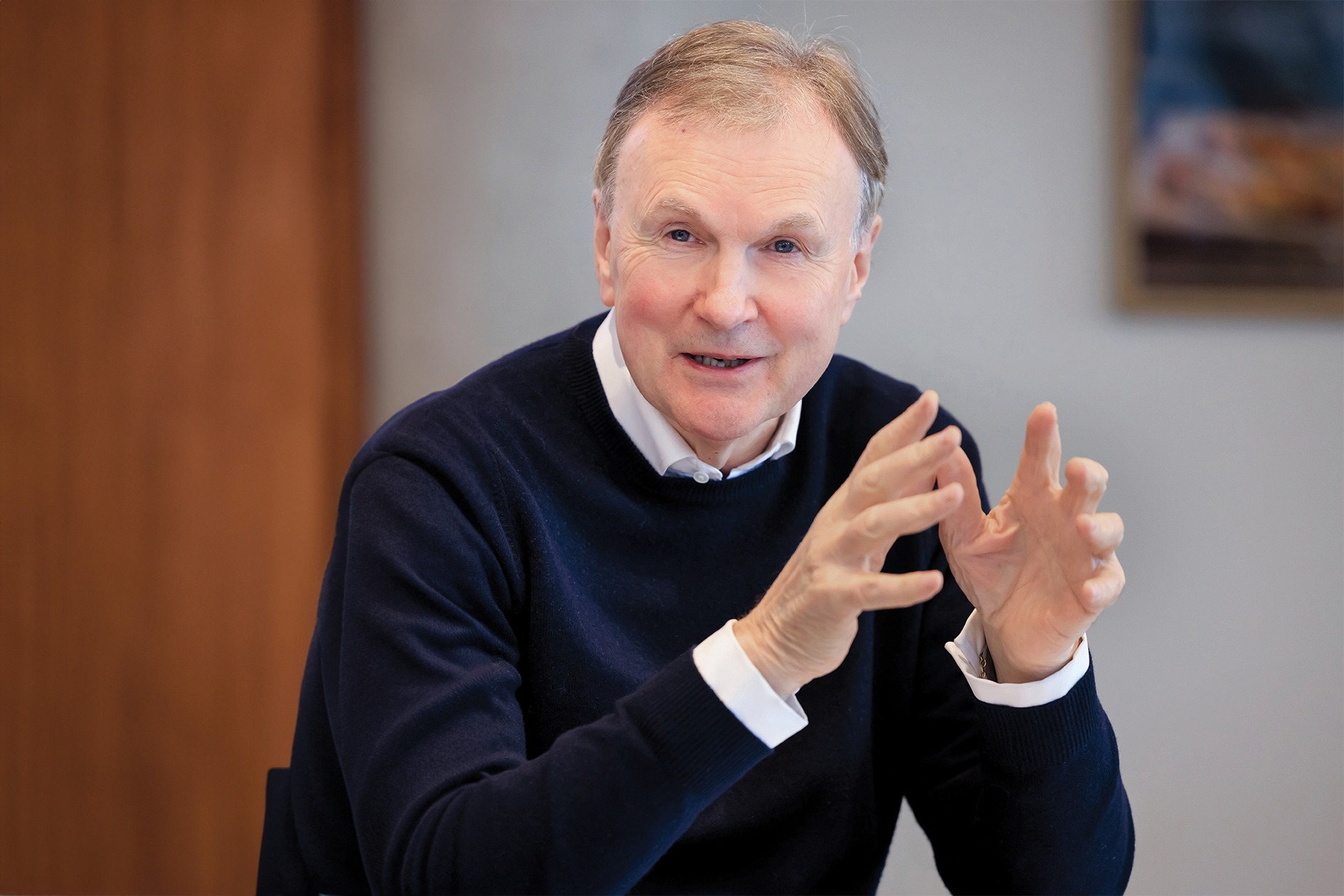 Photo of Archie Norman, Chairman of Marks & Spencer.