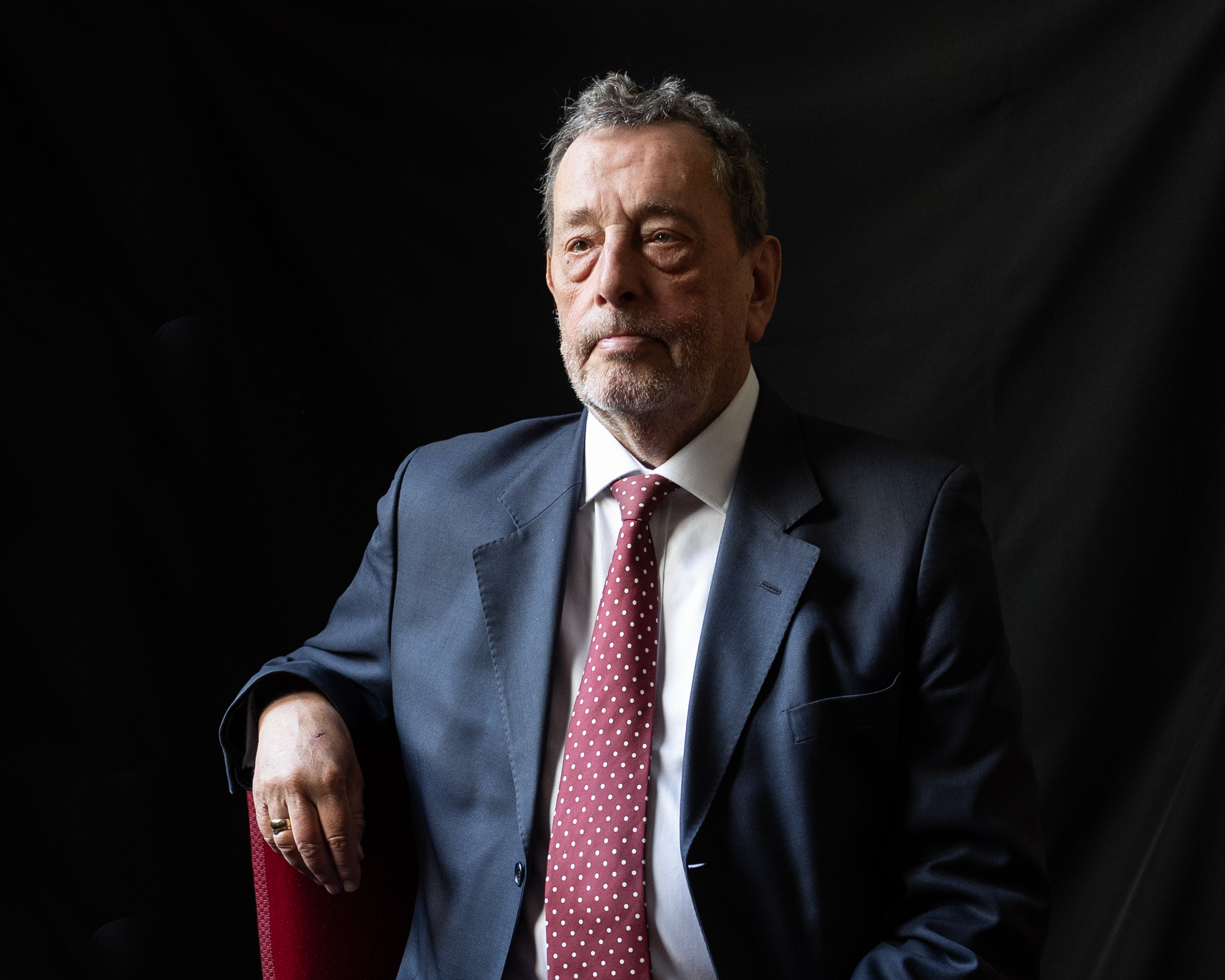 Portrait of Lord David Blunkett.