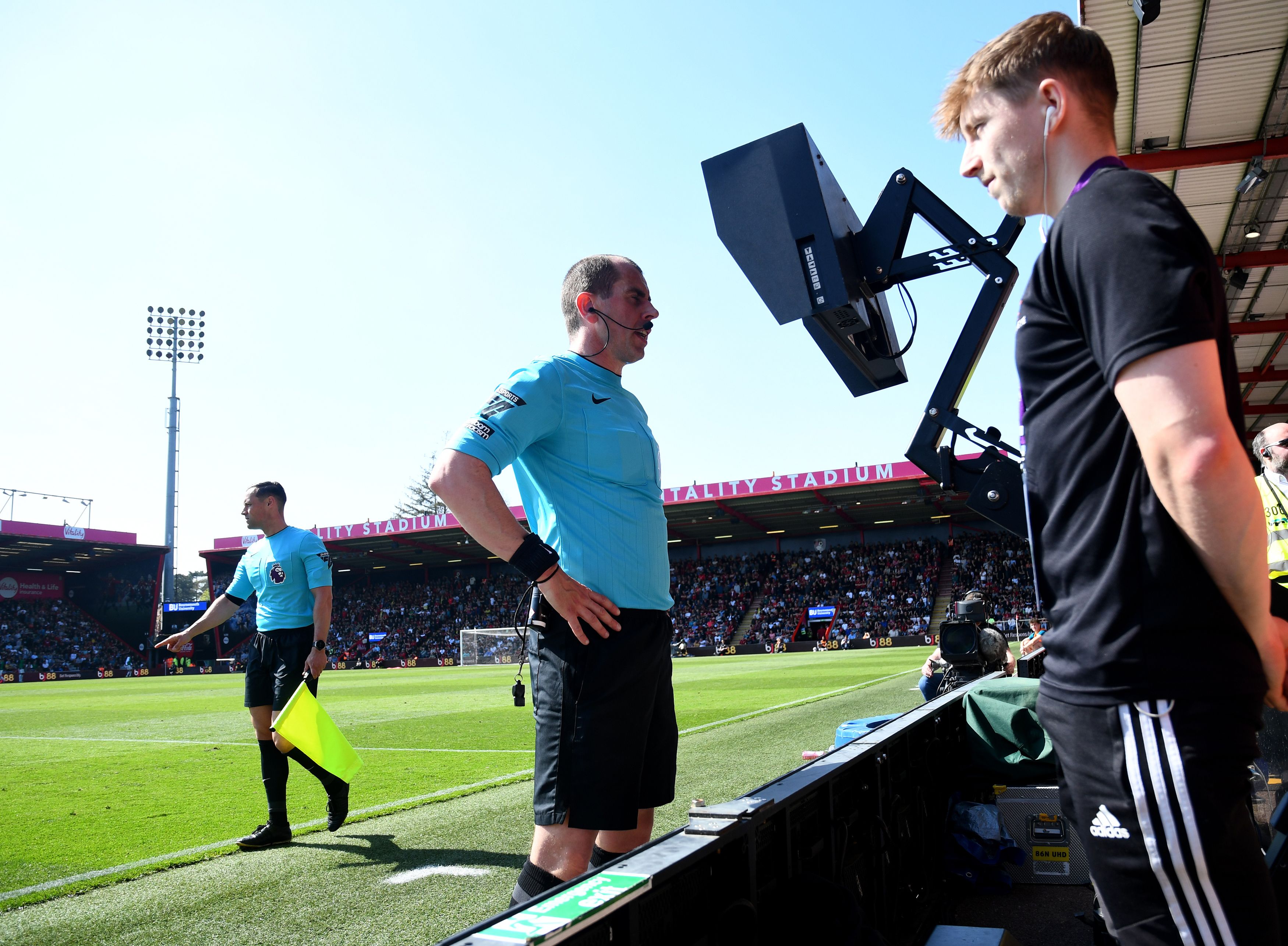 AFC Bournemouth v Manchester United, Premier League, Football, Vitality Stadium, Bournemouth, Dorset, UK - 27 Apr 2025