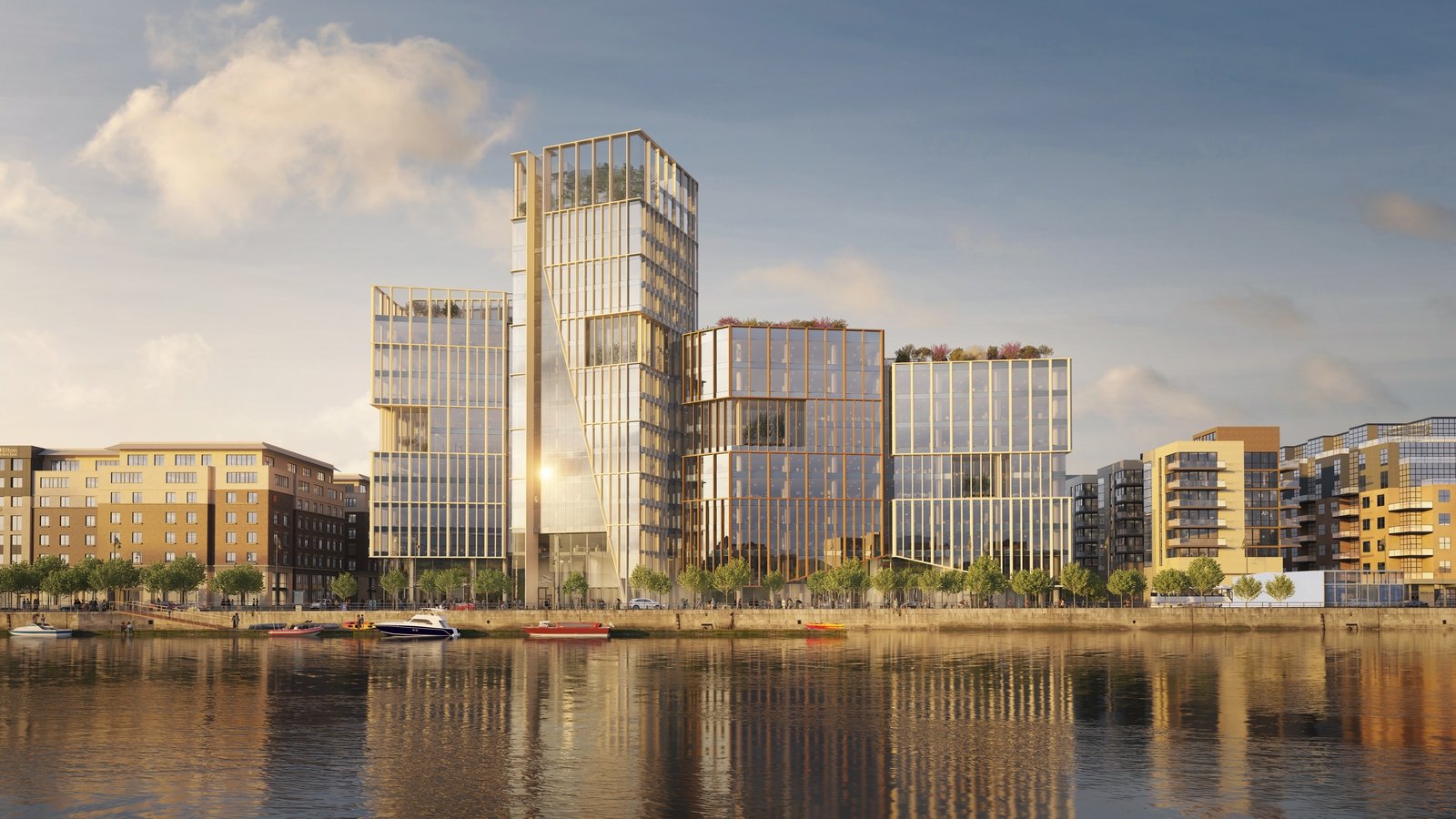 Ronan's planned Dublin Docklands scheme rejected