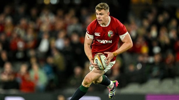 22 July 2025; Garry Ringrose of British & Irish Lions during the tour match between First Nations & Pasifika XV and the British & Irish Lions at Marvel Stadium in Melbourne, Australia. Photo by Brendan Moran/Sportsfile
