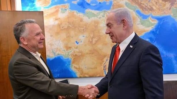 US President Donald Trump's envoy met Israeli Prime Minister Benjamin Netanyahu last night 