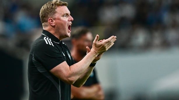SEOUL, SOUTH KOREA - AUGUST 03: The Pre Season Friendly Match between Tottenham Hotspur and Newcastle United at the Seoul World Cup Stadium on August 03, 2025 in Seoul, South Korea. (Photo by Serena Taylor/Newcastle United via Getty Images)