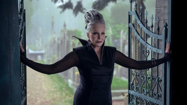 Joanna Lumley as Grandmama in Wednesday