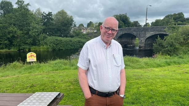 Picture of Lough Sheelin Trout Protection Association treasurer Eamonn Ross