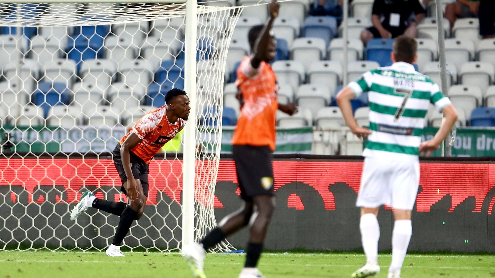 Hoops trailing after first-leg defeat to Ballkani