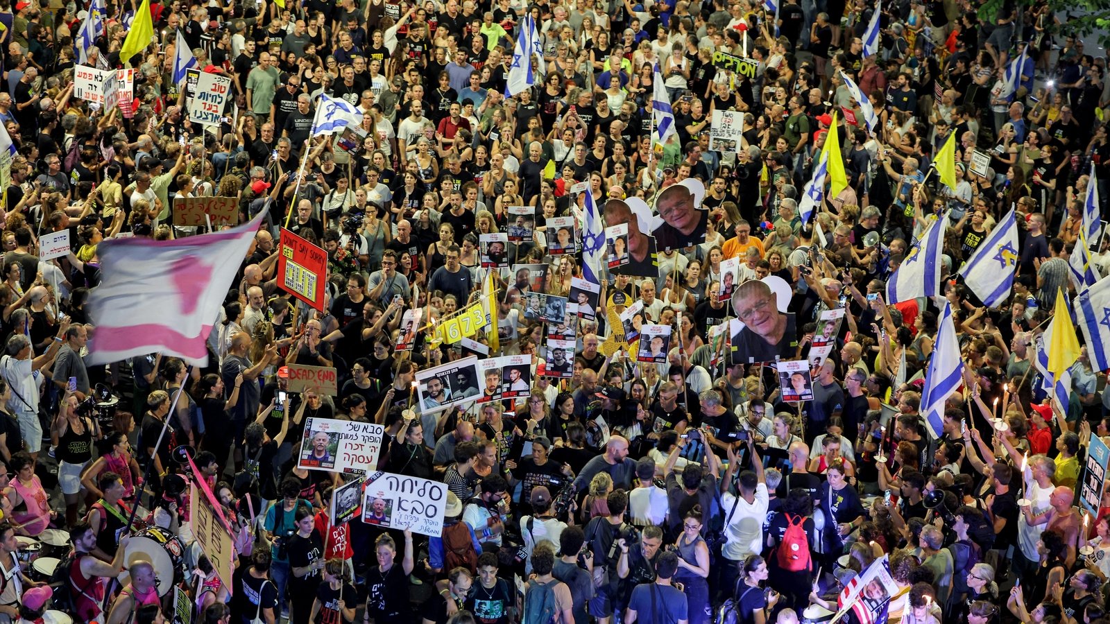 Thousands protest in Tel Aviv against Gaza war expansion