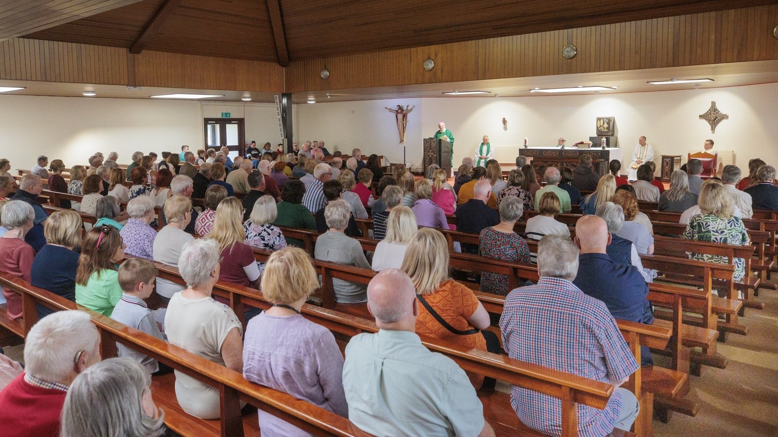 Community 'shaken' after Downpatrick incidents, Mass told